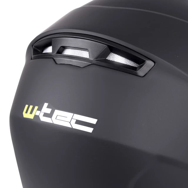 Детска мото каска W-TEC FS-815 - матирано черно