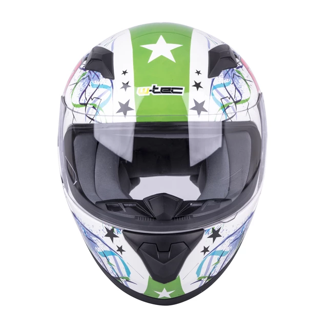 Children's Integral Helmet W-TEC FS-815G Tagger Green - XL (53-54)