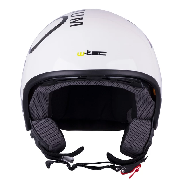 Scooter Helmet W-TEC FS-710G Sixty White - White with Graphics