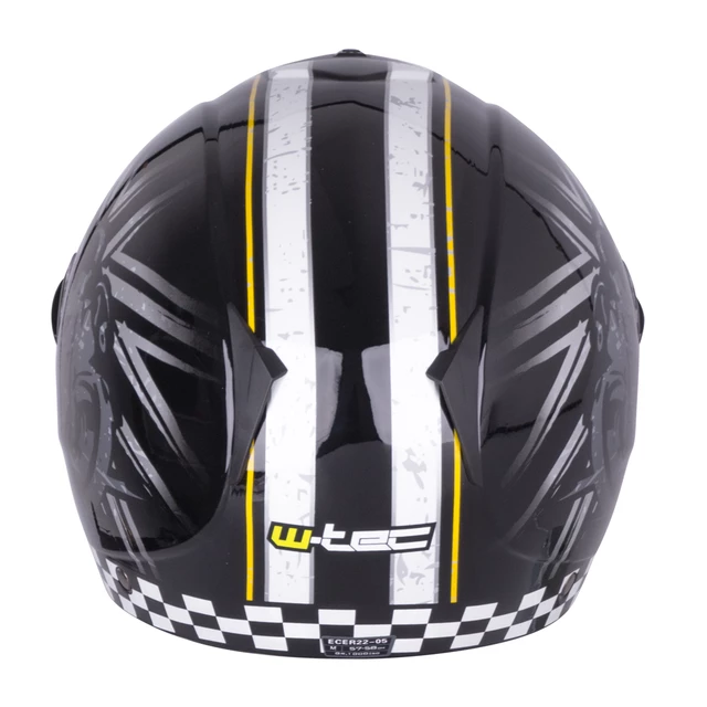 Otvorená prilba W-TEC FS-715B Union Black - 2.akosť