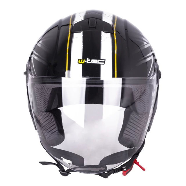 Otvorená prilba W-TEC FS-715B Union Black - 2.akosť
