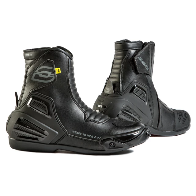 Motorradstiefel Ozone Urban II CE - schwarz