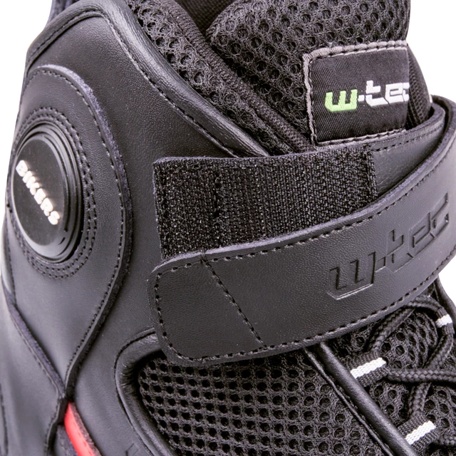 W-TEC RS-1 Motorradschuhe - schwarz