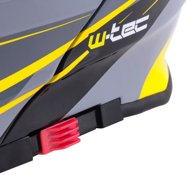 Preklopna moto čelada W-TEC V271 - črna-rumena