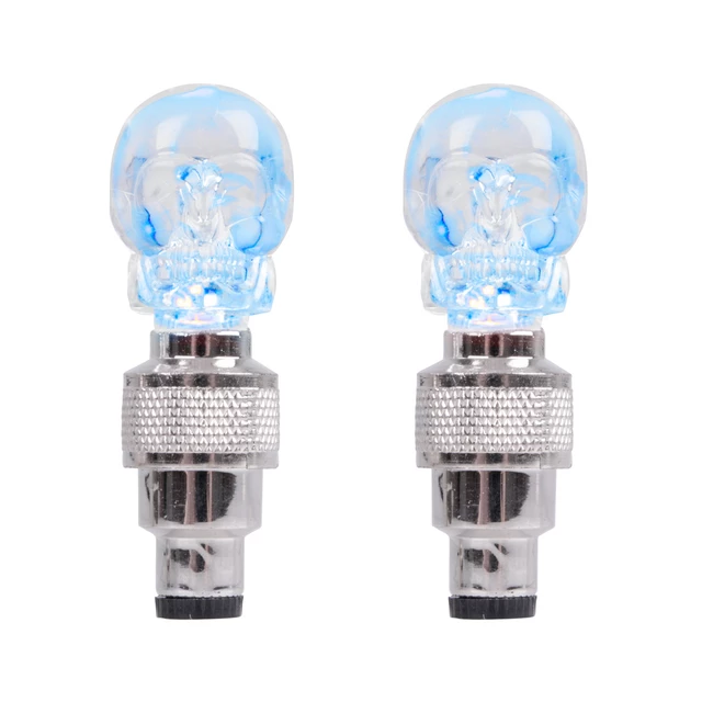 Light-Up Valve Cap WORKER Leebsy - Blue