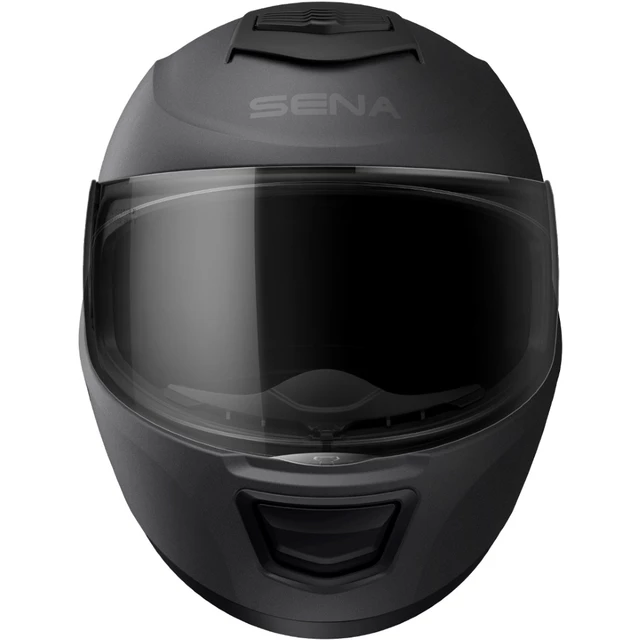Moto přilba SENA Momentum EVO s integrovaným headsetem - matně černá