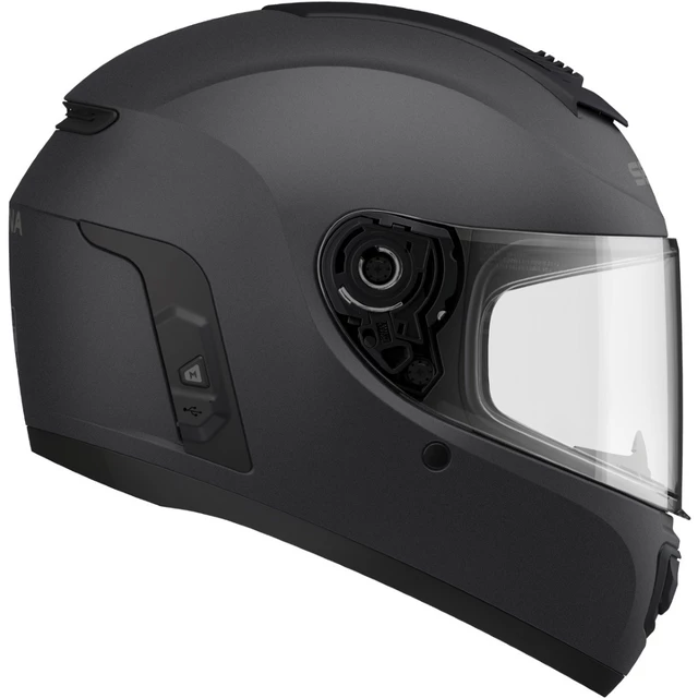 Motorcycle Helmet SENA Momentum EVO with Integrated Headset - Matte Black