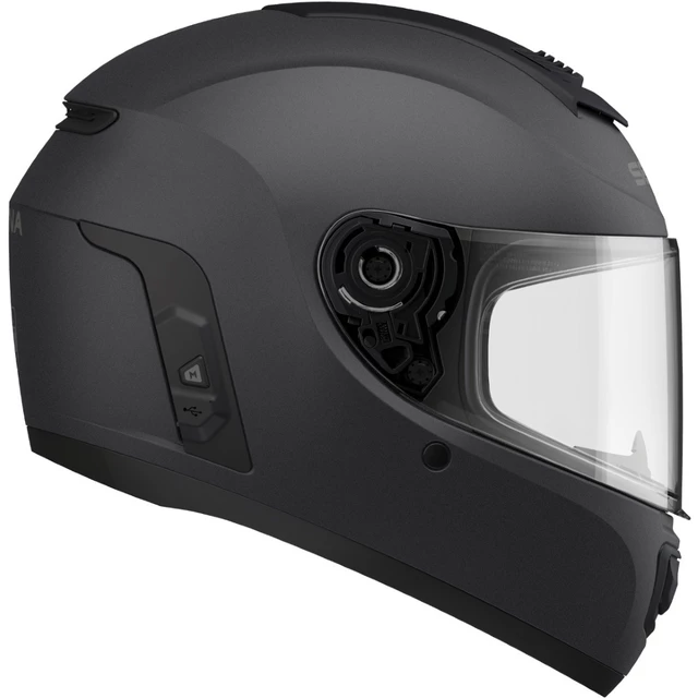 SENA Momentum EVO Motorradhelm mit integriertem Headset - mattschwarz