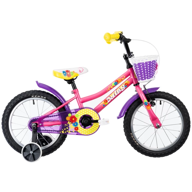 Children’s Bike DHS Daisy 1602 16” – 2022 - Turquoise - Pink