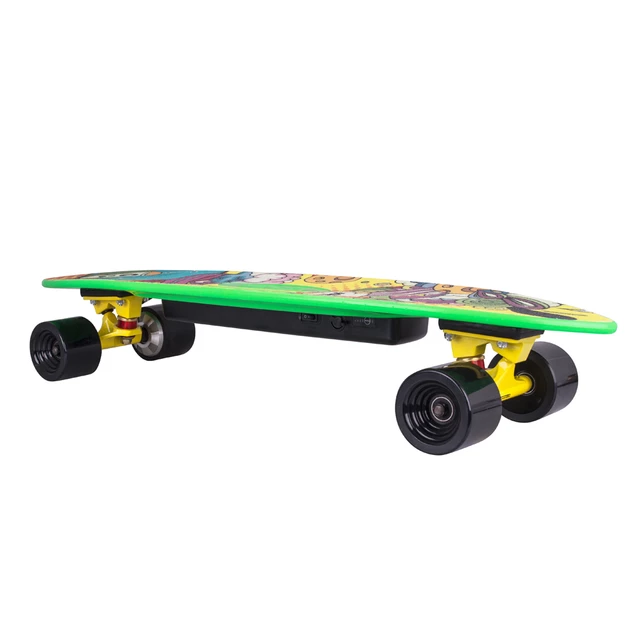 Elektrický longboard WORKER Smuthrider - žluto-zelená