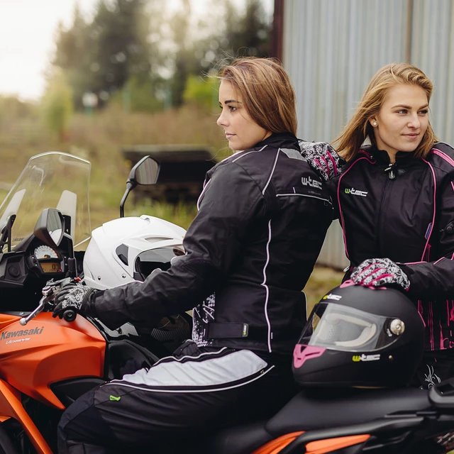 Women’s Leather Moto Gloves W-TEC Malvenda - XS