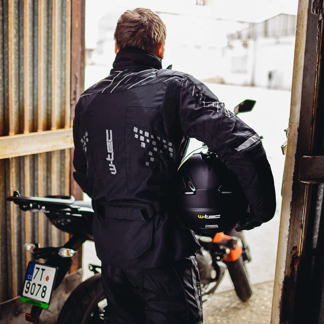 Moto bunda W-TEC Astar - zelená