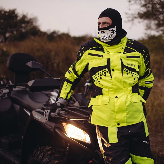 Moto Jacket W-TEC Astar (M/4197) - zelena