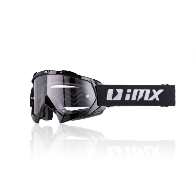 Motocross Goggles iMX Racing Mud - Black Matt - Black