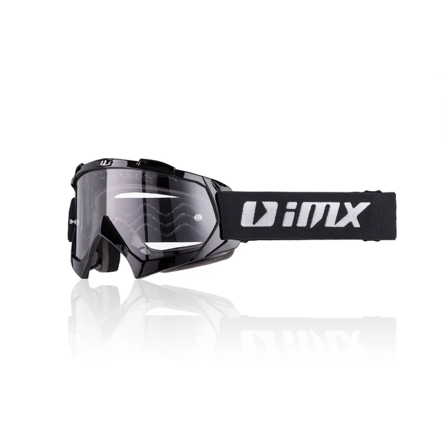 Motokrosové brýle iMX Racing Mud - Orange Matt - Black