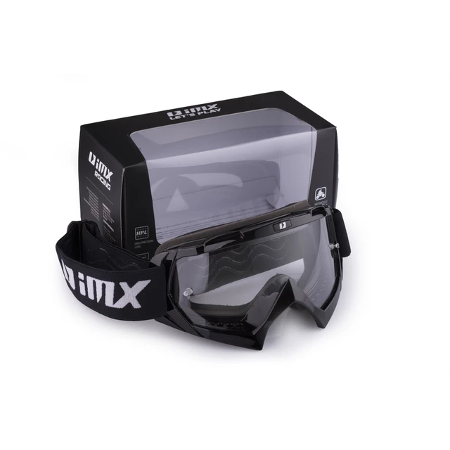Motokrosové brýle iMX Racing Mud - Orange Matt