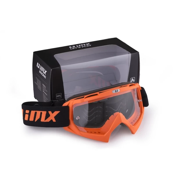 Motocross Goggles iMX Racing Mud - Orange Matte