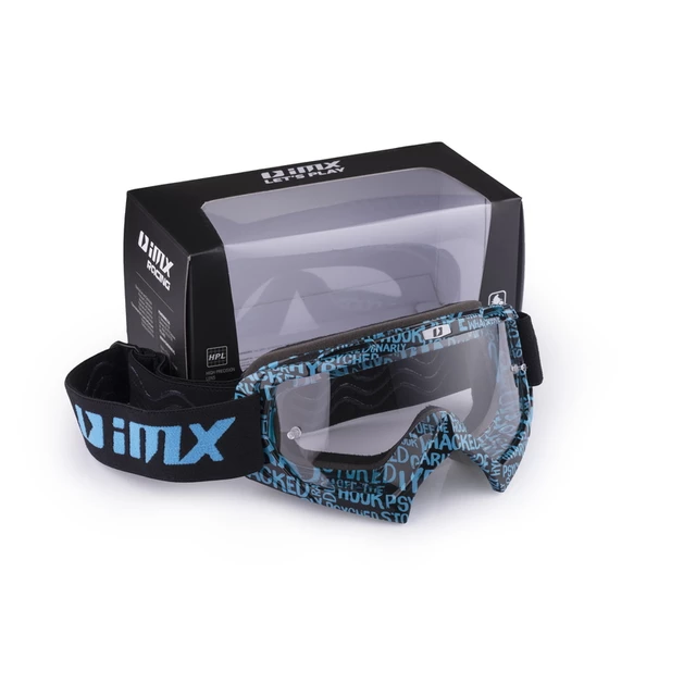 Motocross Goggles iMX Mud Graphic - Blue-Black