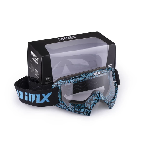 Motokrosové okuliare iMX Mud Graphic - Blue-Black