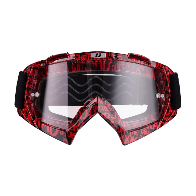 Motokrosové okuliare iMX Mud Graphic - red-black