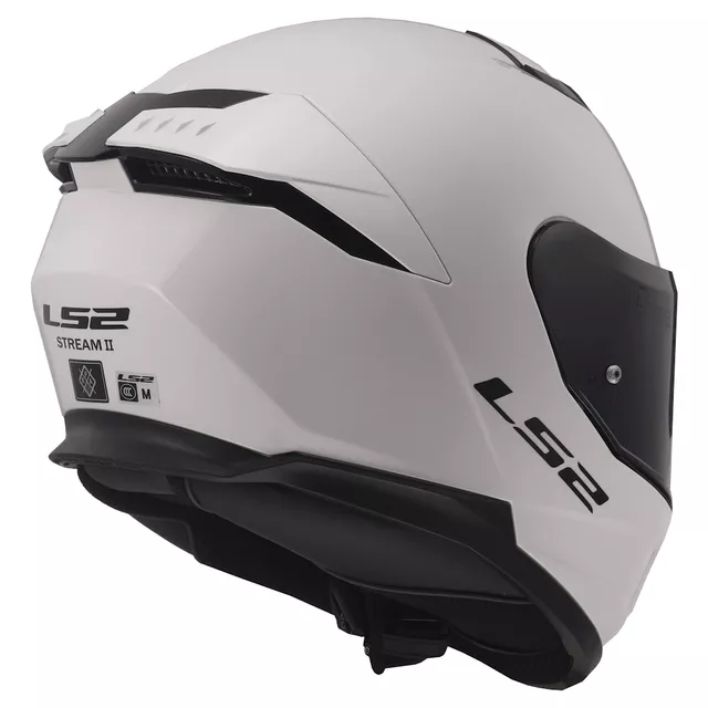 Moto přilba LS2 FF808 Stream II Gloss White