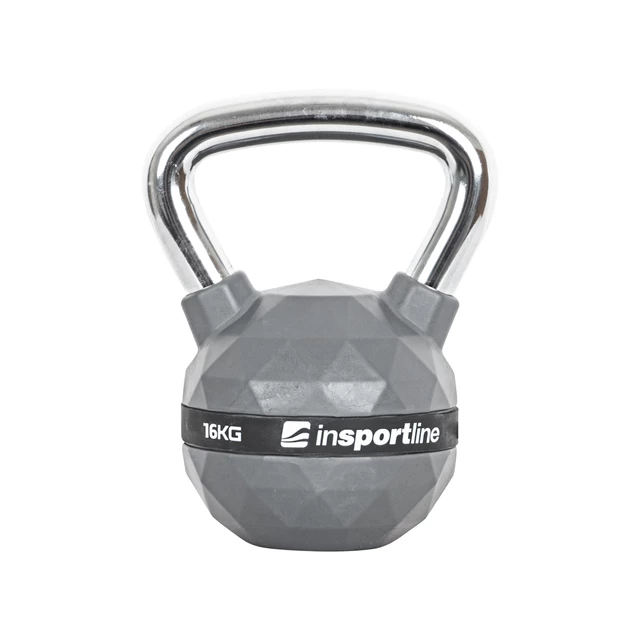 Zestaw hantli gumowanych inSPORTline Kettlebell PU 4-20 kg