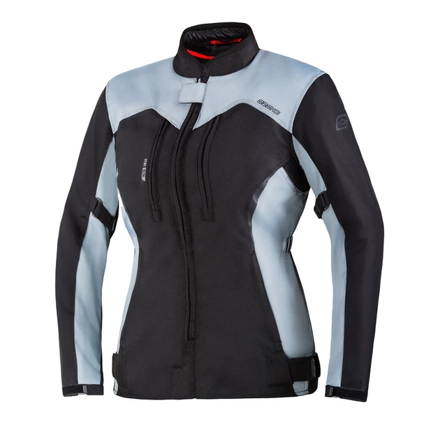 Women’s Motorcycle Jacket Ozone Delta IV Lady - M - Black-Grey