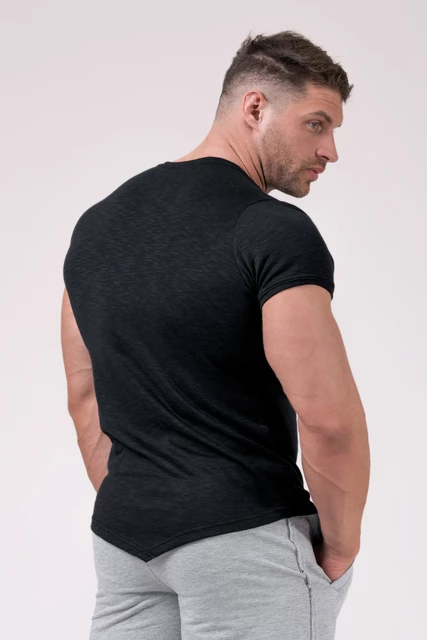 Férfi póló Nebbia Red Label Muscle Back 172 - fekete