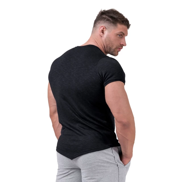 Pánské tričko Nebbia Red Label Muscle Back 172 - Black