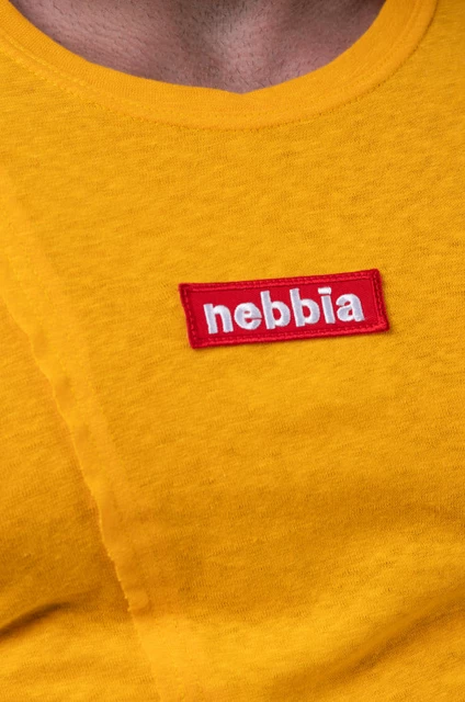 Férfi póló Nebbia Red Label Muscle Back 172 - narancssárga