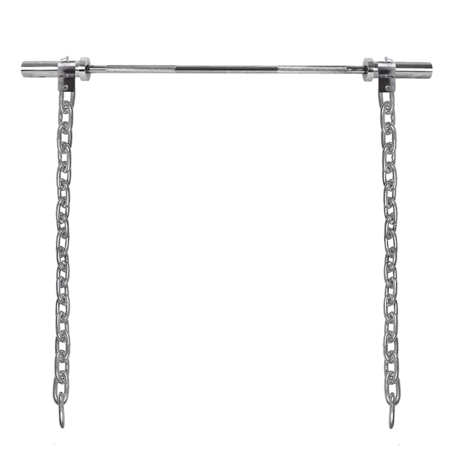 Weight Lifting Chains with Barbell inSPORTline Chainbos Set 2x20kg