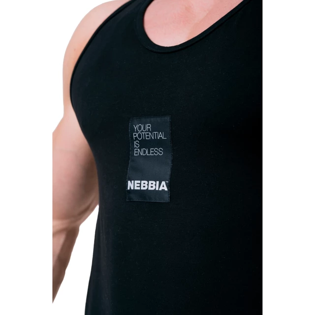 Men’s Tank Top Nebbia “YOUR POTENTIAL IS ENDLESS” 174 - White