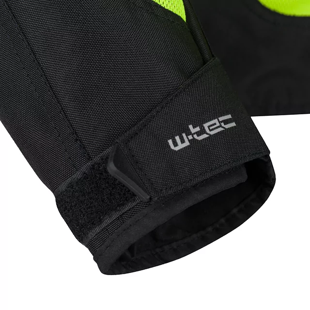 Pánská letní moto bunda W-TEC Saigair - Fluo Yellow-Gray