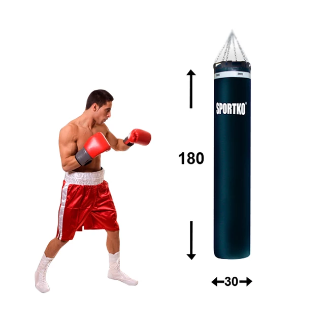 Punching Bag SportKO MP03 30x180cm - Blue