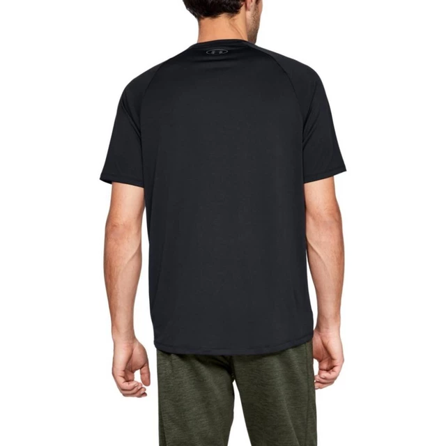 Men’s T-Shirt Under Armour Tech SS Tee 2.0 - Orange Glitch