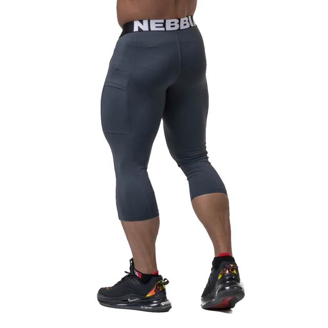 Men’s Capri Leggings Nebbia Legend of Today 188 - Black