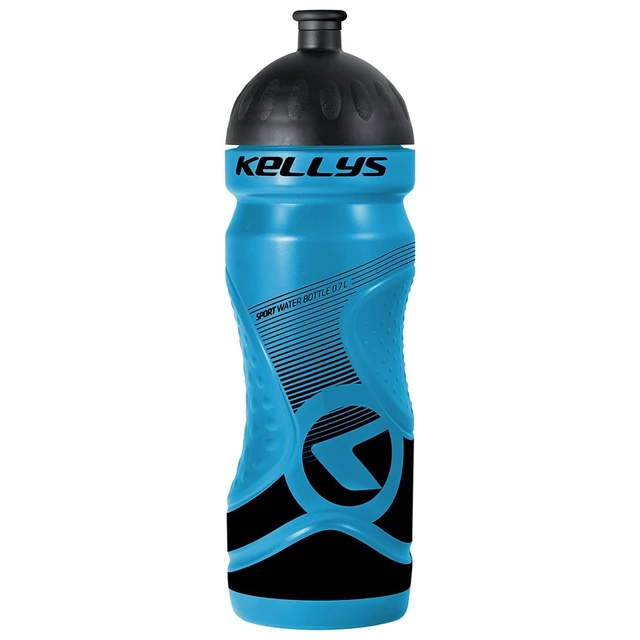 Cycling Water Bottle Kellys SPORT 0.7l - Anthracit - Blue