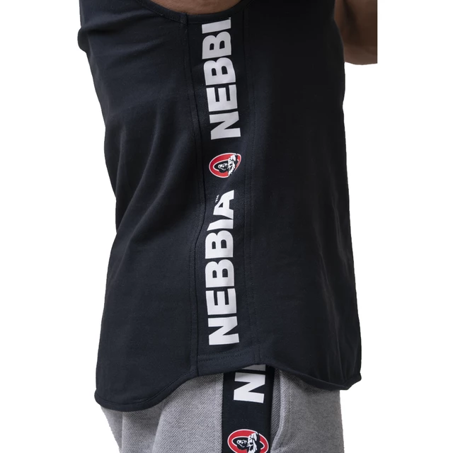 Nebbia Legend-Approved 191 Herren Tanktop mit Kapuze - schwarz