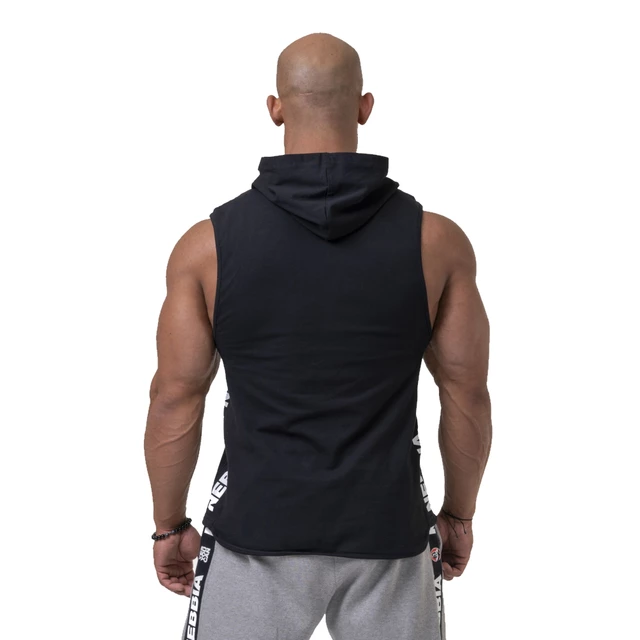 Nebbia Legend-Approved 191 Herren Tanktop mit Kapuze - schwarz