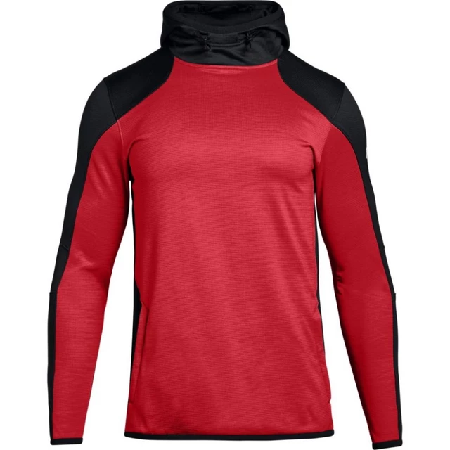 Pánska mikina Under Armour Reactor Pull Over Hoodie - RED / BLACK / SILVER