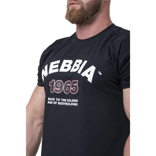 Men’s T-Shirt Nebbia Golden Era 192 - Light Grey