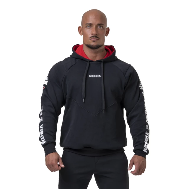 Men’s Hoodie Nebbia Unlock the Champion 194 - Black