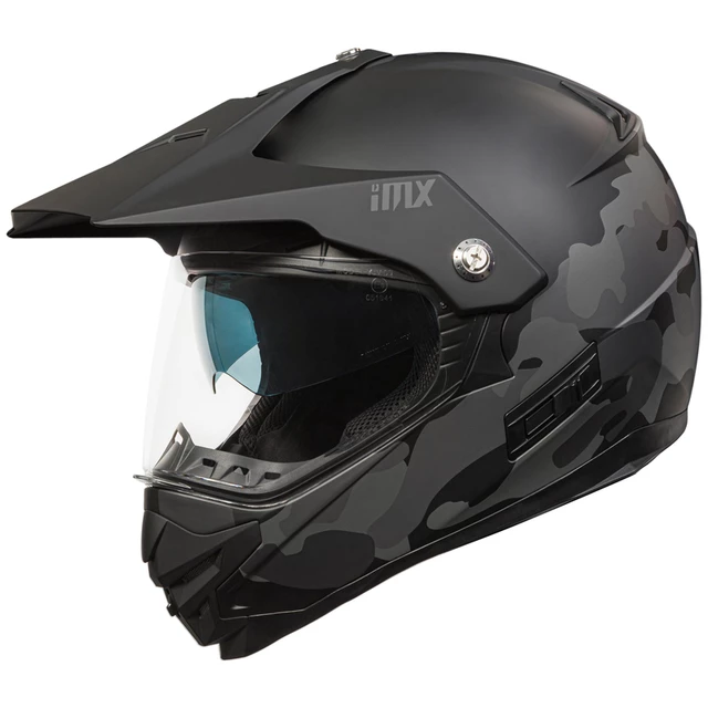 Enduro prilba iMX MXT-01 - Black Camo - Black Camo