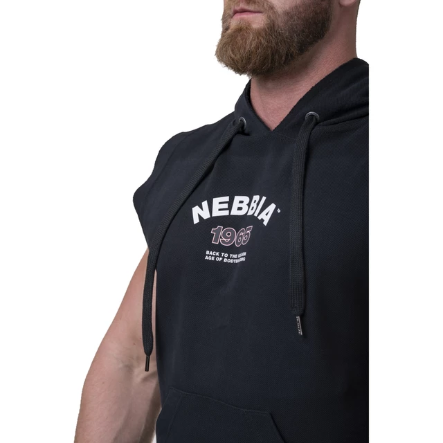 Hooded Rag Top Nebbia Golden Era 197 - Black