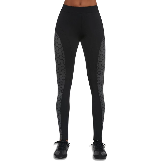 Női leggings BAS BLACK Escape - fekete-szürke