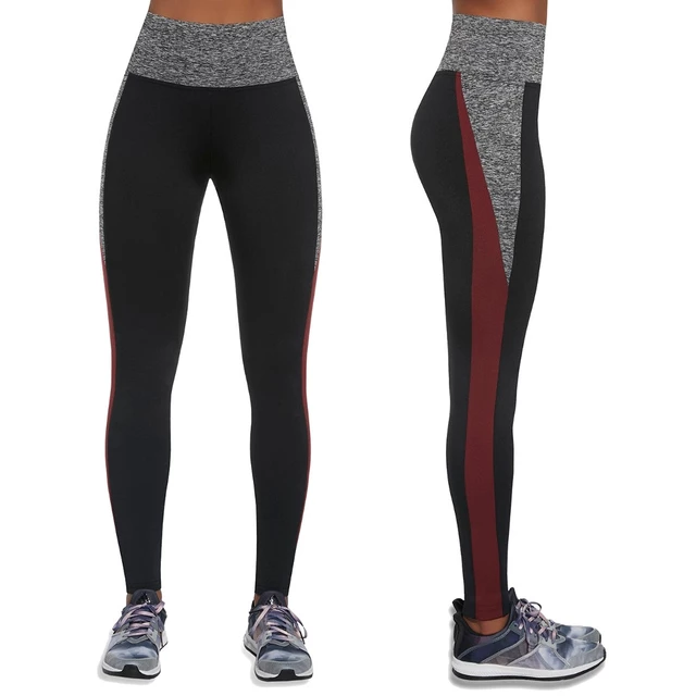 Women’s Sports Leggings BAS BLACK Extreme - L - Black-Grey-Red