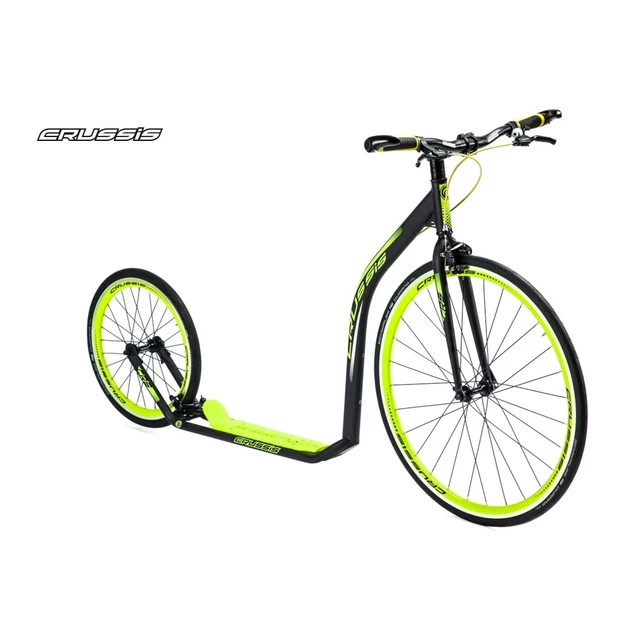 Koloběžka Crussis Road 3.1 černo-žlutá