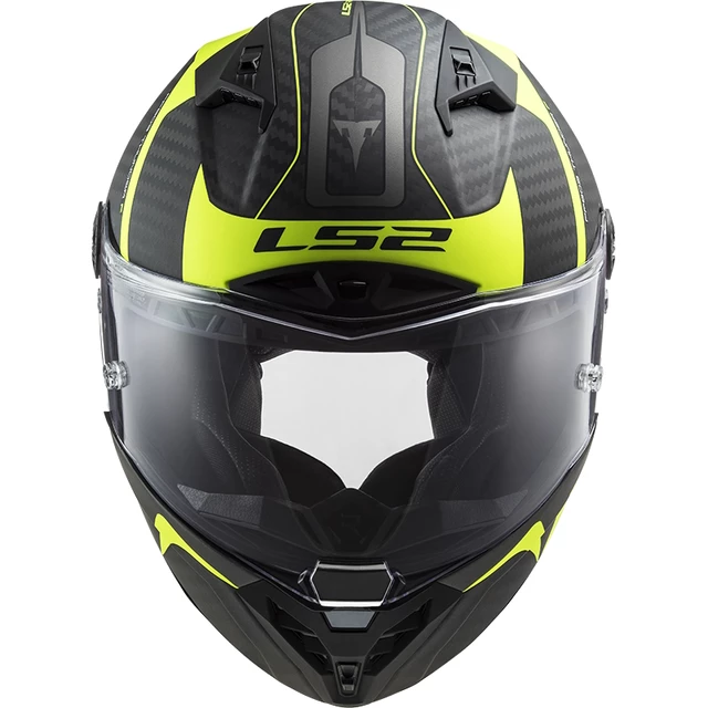 Motorcycle Helmet LS2 FF805 Thunder C Racing 1 - Matt Fluo Yellow