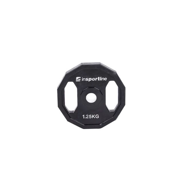 Rubber Coated Weight Plate inSPORTline Ruberton 1.25kg 30 mm