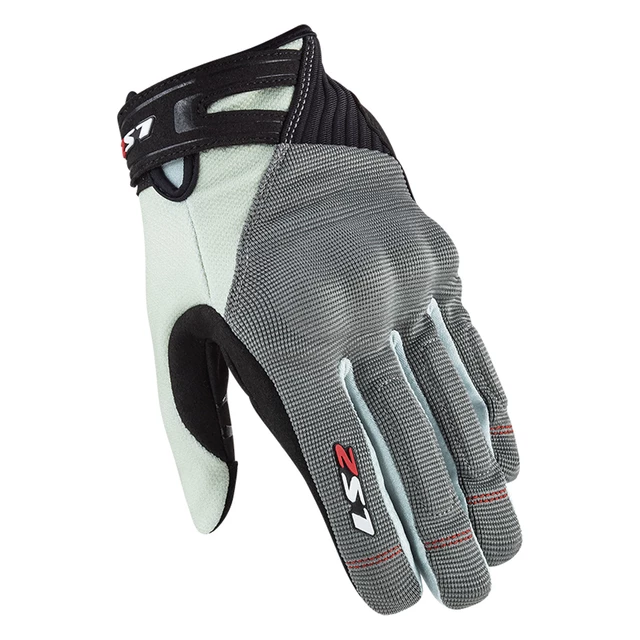 Women’s Motorcycle Gloves LS2 Dart 2 Grey Pearl - Grey/Pearl - Grey/Pearl